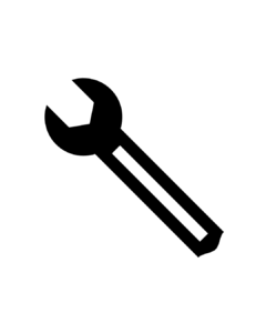 Wrench icon representing general two-wheeler service