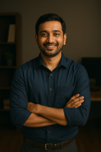 Nikhil Desai, customer service lead at Smart Serve Auto Garage